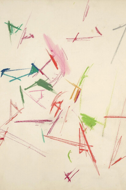 Mercedes Matter, Untitled, c. 1948. Courtesy of Berry Campbell Gallery