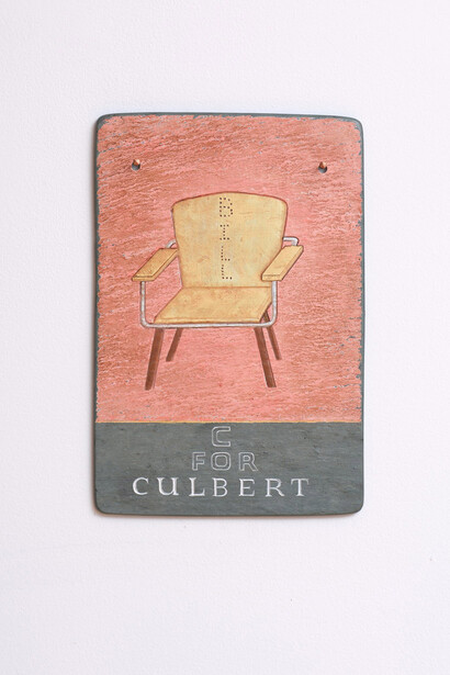 Denis O’Connor, Lucken’s alphabet, exhibition view. Courtesy of Two Rooms Gallery