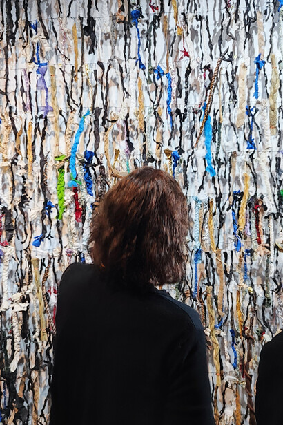 Formas de lo invisible, vista de exhibición. Cortesía del Museo de la Memoria y los Derechos Humanos 