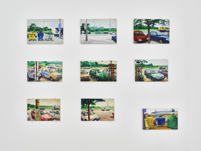 Various artists, Local stigma, exhibition view. Courtesy of Hunt Kastner