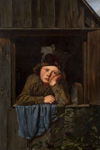 Franz Rudolph Geudtner, Sächsischer Bergjunge, um 1850. Courtesy of Kunstsammlungen Chemnitz