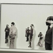 Broomberg & Chanarin, Afterlife 1, installation shot, 20 x 16 inches