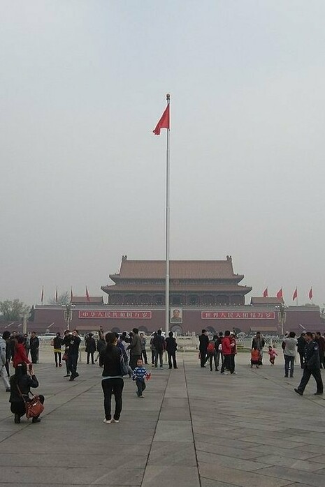 Tiananmen Square: where millions gather, and one realizes how small yet connected we all 
