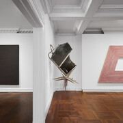 Homage to Frank Stella, exhibition view. Courtesy of Mnuchin Gallery