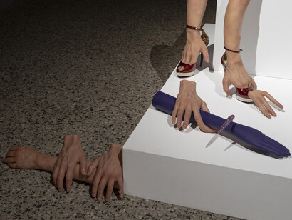 Nathan Beard, Cicerone, exhibition view. Courtesy of Gertrude Contemporary