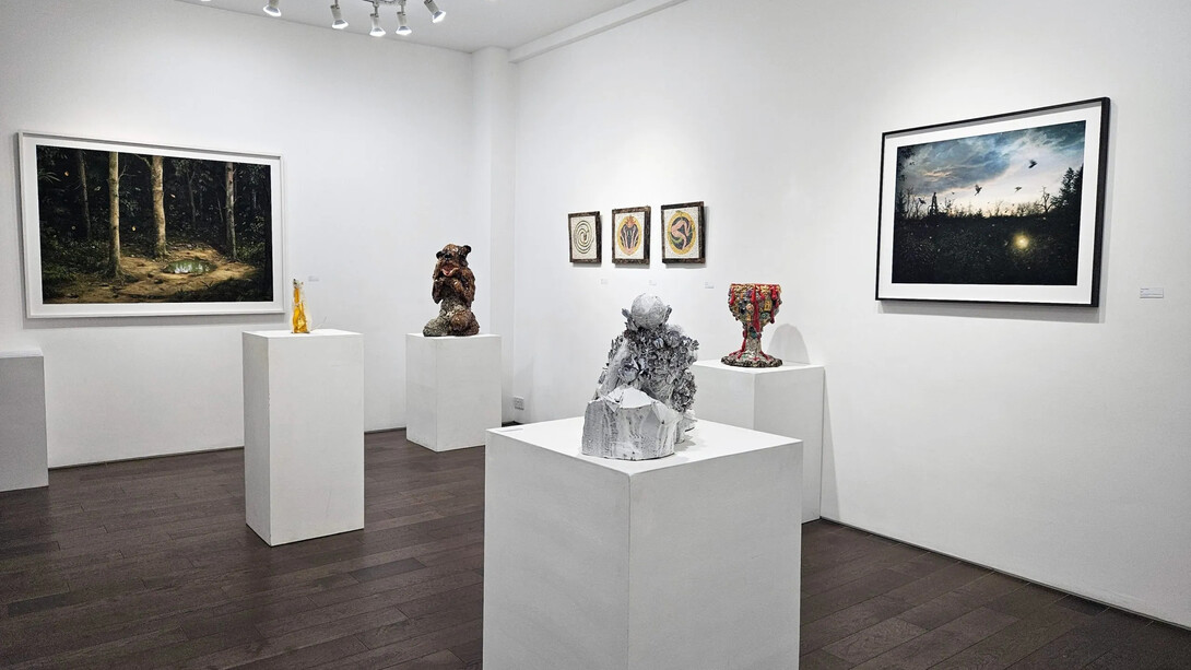 Various artists, Deep midwinter, exhibition view. Courtesy of James Freeman Gallery