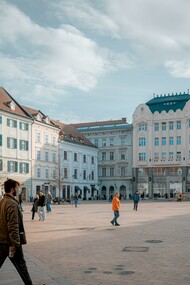 Main Square in Bratislava, Slovakia