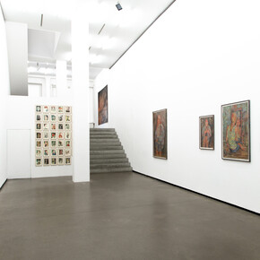 Ulrike Theusner, Passagiere der nacht, exhibition view. Courtesy of Galerie Eigen + Art