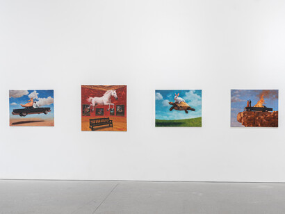 Darvish, Enrapture, exhibition view. Courtesy of Leila Heller Gallery 