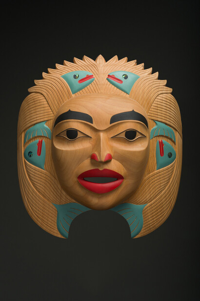 Dale Marie Campbell, Woman who brought the salmon, 2021. Courtesy of National Gallery of Canada