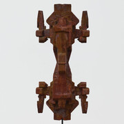 Pierre Gaignard, Bestiaire paramétrique (Lézard, random seed 1024), 2025. Courtesy of Galerie Eric Mouchet 