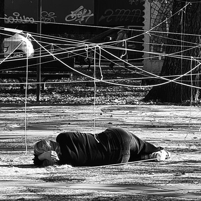 L’eleganza dell’essere distesa. Foto Raffaella Spadoni