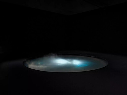 Julian Charrière, Midnight zone, exhibition view. Courtesy of Gallery Dittrich and Schlechtriem