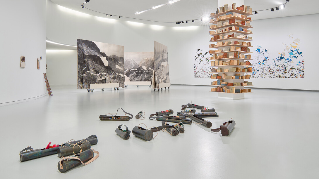 Isabelle Ferreira, Notre feu, exhibition view. Courtesy of MAAT