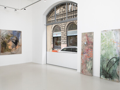 Anna Pakosz, Long takes, exhibition view. Courtesy of Erika Deák Gallery