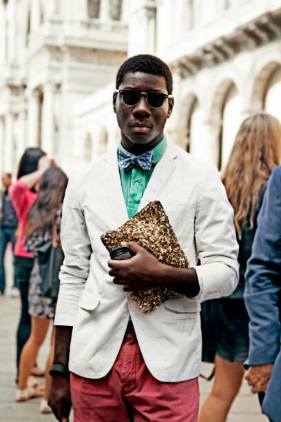 Streetstyle in Milan Fashion Week, Italy