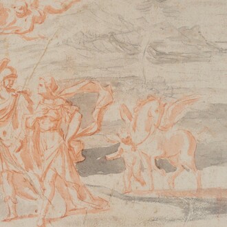Alexandre Ubelesqui, Perseus und Andromeda, um 1759-63. Mit freundlicher genehmigung der Gemäldegalerie