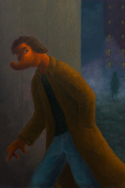 Nicasio Fernandez, Dark corner, 2025. Courtesy of Berggruen Gallery