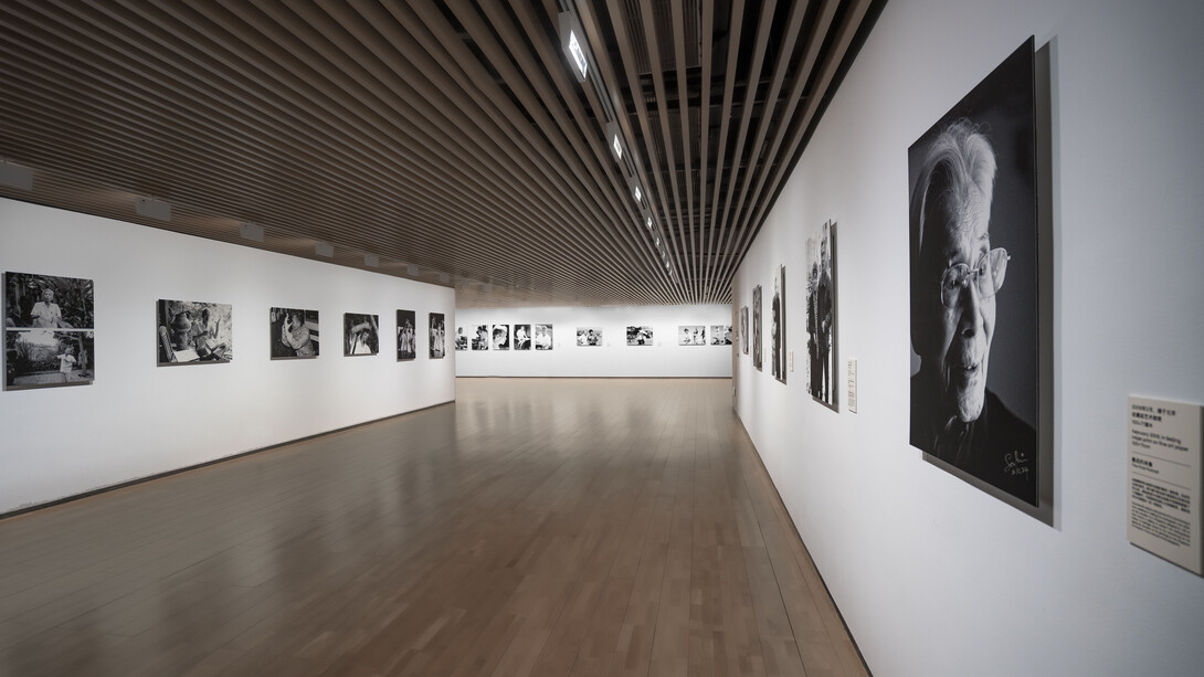 Light within ink: portraits of Wu Guanzhong through Chua Soo Bin’s lens, exhibition view. Courtesy of Long Museum