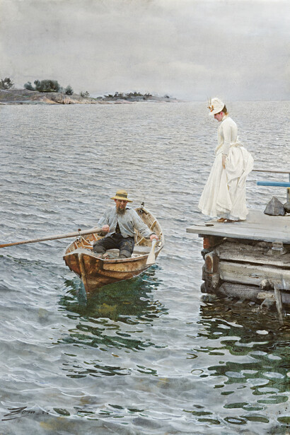 Anders Zorn, Sommerfrische, 1886. Courtesy of the Hamburger Kunsthalle