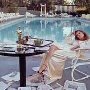 Faye Dunaway, The morning after winning an Academy Award for Network, at the Beverly Hills Hotel, 1977, © Terry O’Neill
