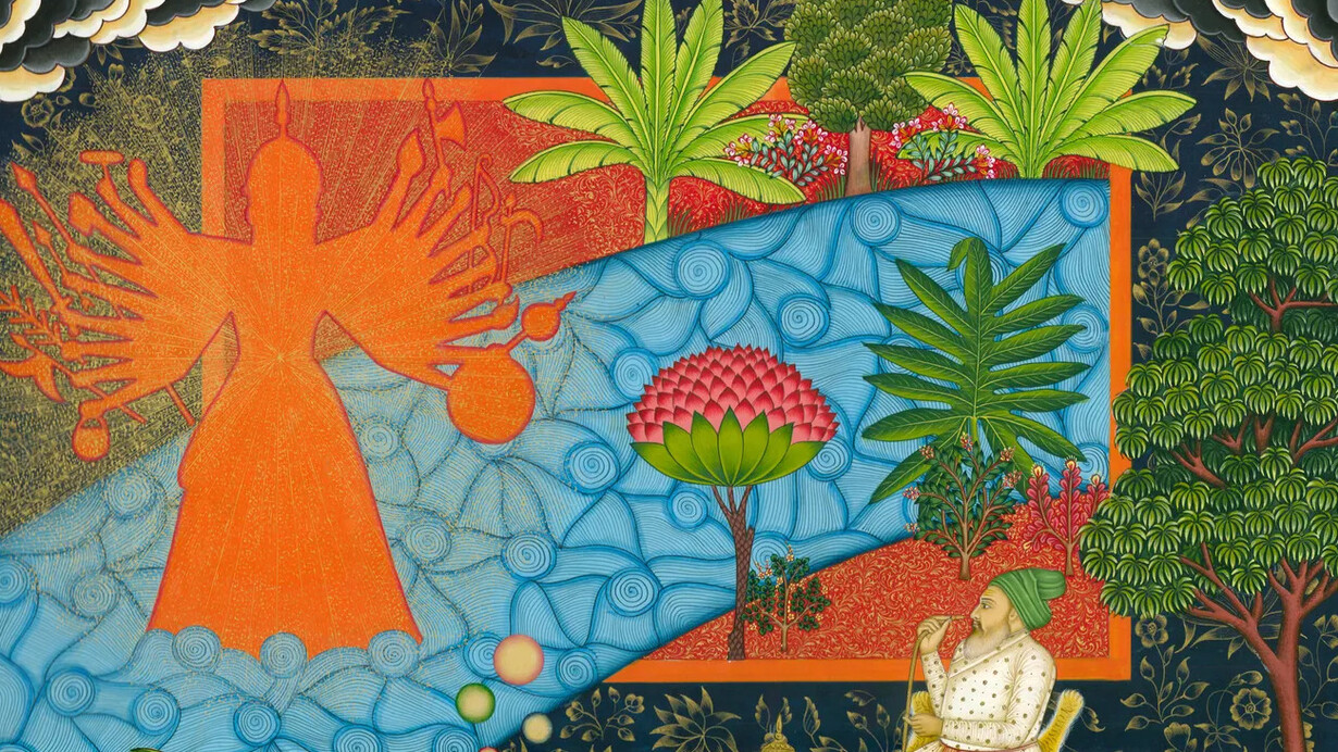 Alexander Gorlizki, All seeing always (detail), 2025. Courtesy of Anant Art Gallery