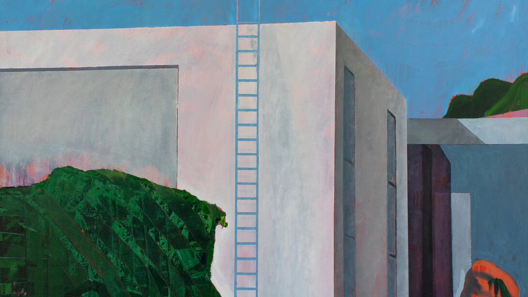 Nick McPhail, Ladder, 2025. Courtesy of Massey Klein Gallery