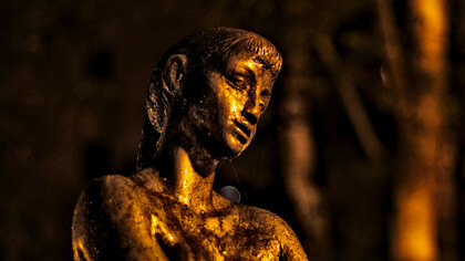 Mujer y lágrimas. 500px foto, atribución de "Creative Commons" 