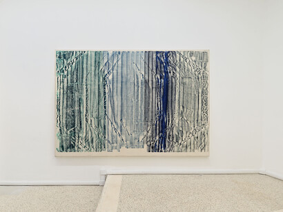Fabian Herkenhoener, Lumpen void, exhibition view. Courtesy of Contemporary Cluster. Photo by Roberto Apa