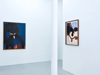 Various artists, Are we going somewhere or just going, exhibition view. Courtesy of Afikaris Gallery