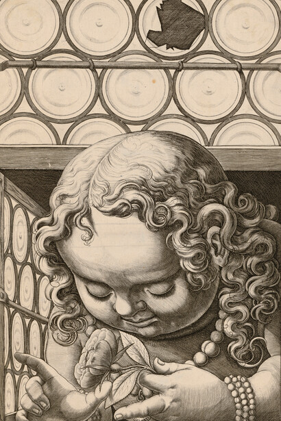 Dutch or german artist, Girl in the window (detail), ca. 1590. Mit freundlicher genehmigung des Albertina Museums