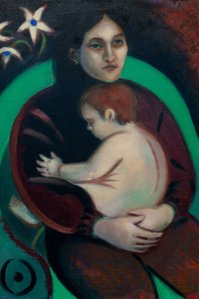 Amelie Mancini, Night shades (detail), 2025. Courtesy of Massey Klein Gallery