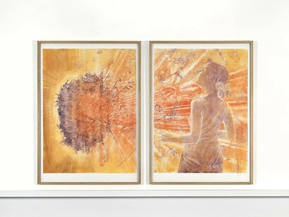 Agathe May, Par où le chemin ?, vue de l'exposition. Avec l'aimable autorisation d'Agathe May