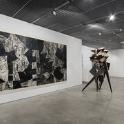 Mel Kendrick, Exhibition view. Courtesy of David Nolan Gallery