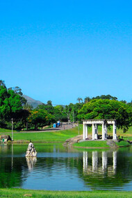 Vista da Quinta da Boa Vista, no bairro de São Cristóvão, Zona Central do Rio de Janeiro