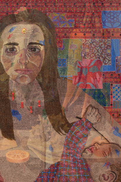 Talia Levitt, My body is a mountain, my body is nourishment, 2025. Courtesy of Victoria Miro Projects 