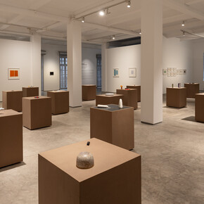 Nicola Durvasula, Abstracts, exhibition view. Courtesy of Galerie Mirchandani + Steinruecke