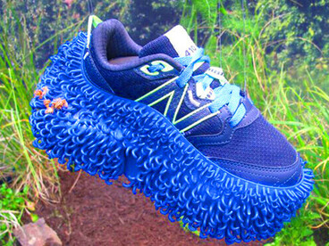 Las zapatillas Rewild The Run convergen ambas tendencias, con un diseño basado en la biomímesis y el objetivo de fomentar la conexión entre los humanos y la naturaleza  