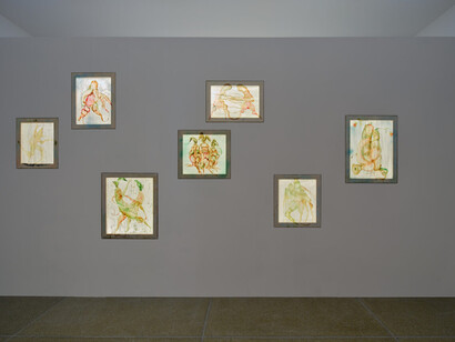 Klodin Erb, Curtain falls dog calls, exhibition view. Courtesy of Aargauer Kunsthaus