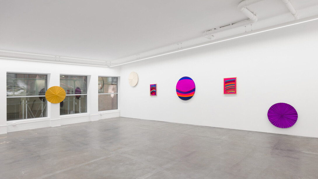 Samantha Thomas, Love in a mist, exhibition view. Courtesy of Anat Ebgi Gallery