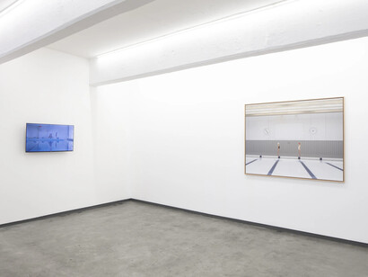 Maria Svarbova, Surface, exhibition view. Courtesy of Saenger Galería