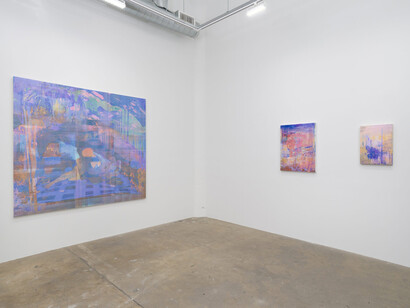 Zoe Walsh, Outsides, exhibition view. Courtesy of Vielmetter