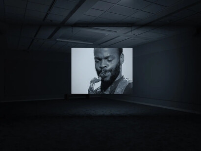 Stan Douglas, Hors-champs, exhibition view. Courtesy of Colby College Museum of Art