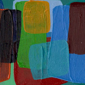 Sharon Louden, Barriers to entry (detail), 2021-2023. Courtesy of Tracey Morgan Gallery 