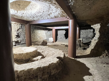 The Salento region abounds with caves, most notably those situated on the coastline near Santa Maria di Leuca, Italy