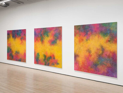 Jean-Baptiste Bernadet, Vetiver (Shanghai), exhibition view. Courtesy of Almine Rech 