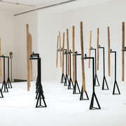 Kader Attia, Un descenso al Paraíso, vista de exhibición. Cortesía del Museo Amparo