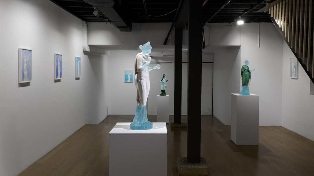 Patricia Cronin, Army of love, exhibition view. Courtesy of Chart Gallery