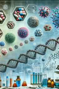 "Biological and living medicines", AI art created "prompted" by Dr. Ali Ghanem
