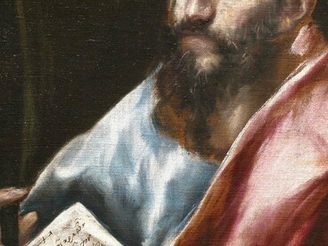 "San Pablo", óleo sobre lienzo, El Greco, entre 1608 y 1614